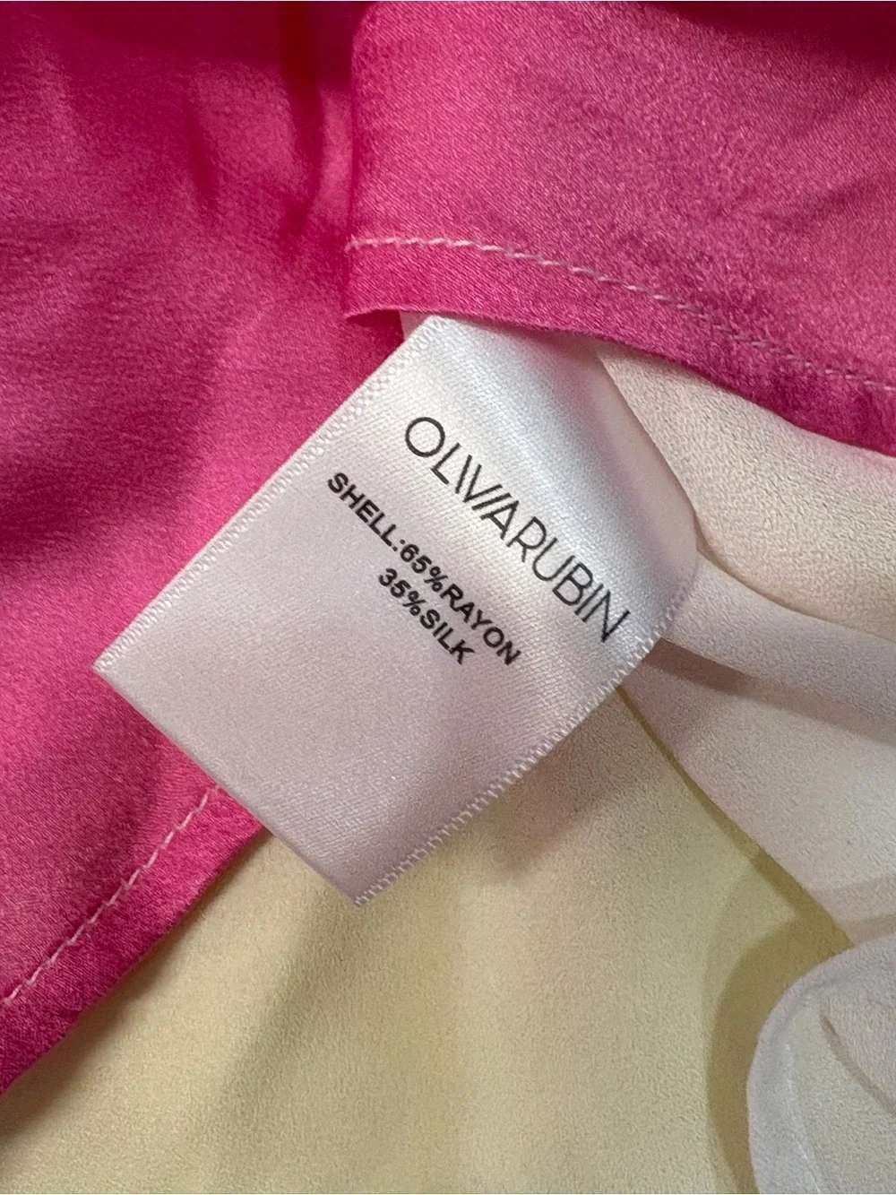 Olivia Rubin Mathilde Colourblock Mini Dress - Picture 7 of 7